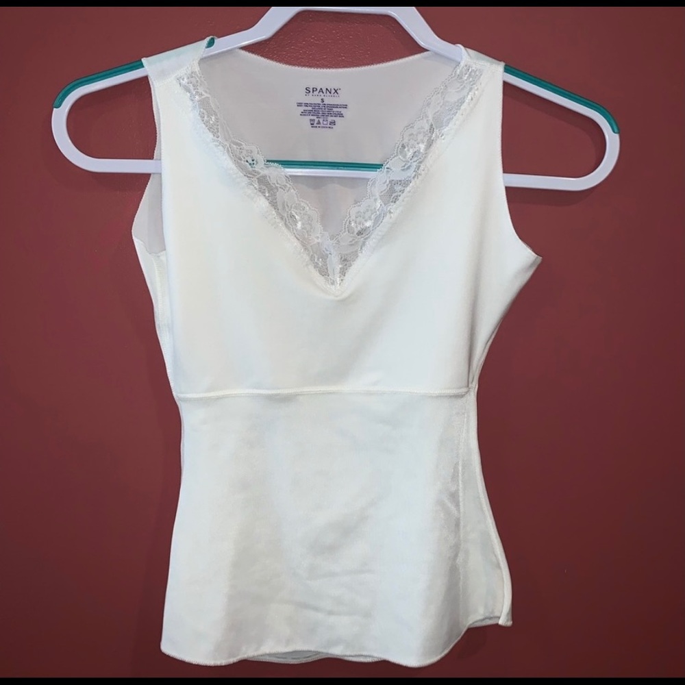 Spanx white top